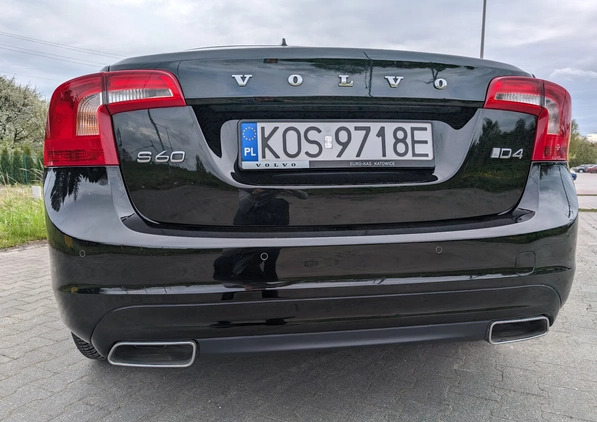 Volvo S60 cena 47050 przebieg: 254000, rok produkcji 2015 z Oświęcim małe 172